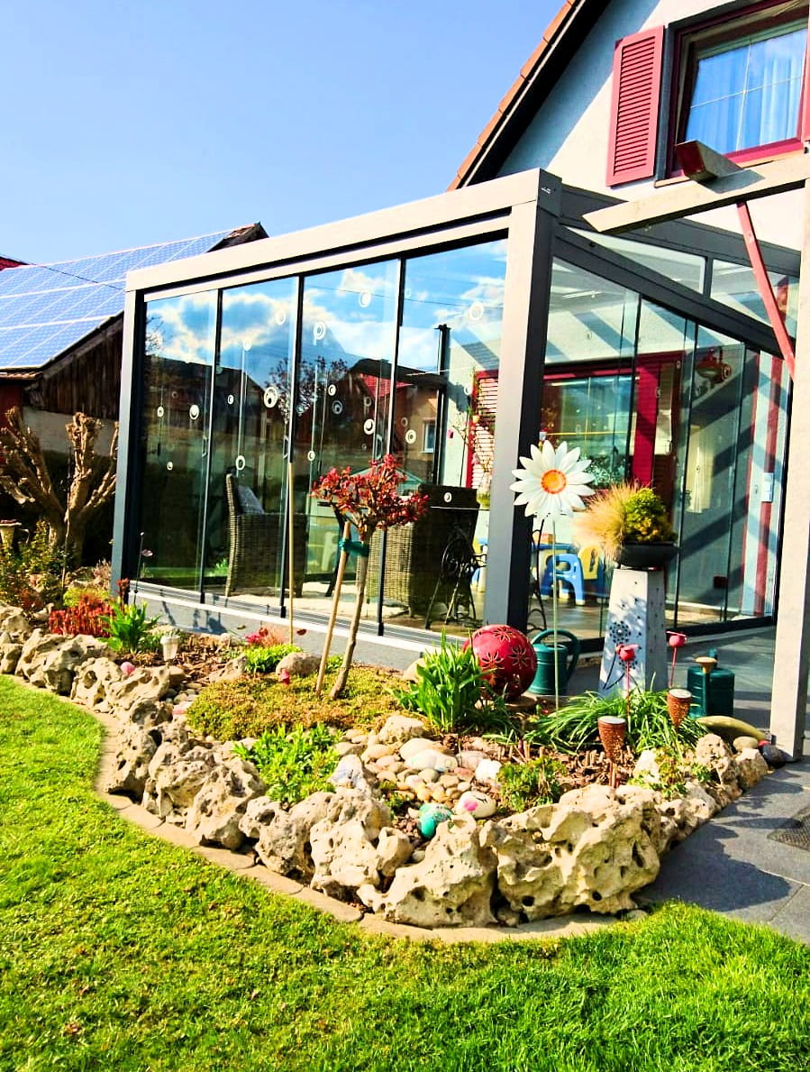 SMART Sommergarten Breite 400cm Aktionspreis