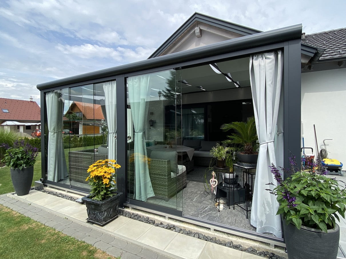 Glas Schiebetüren DELUXE Bausatz