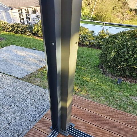 U-Abschlussprofil seitlich